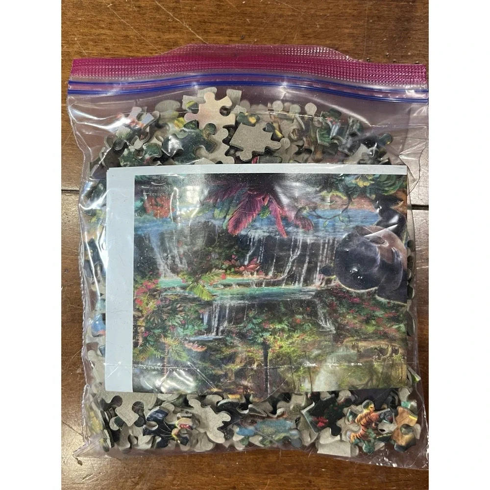 Thomas Kinkade Painter Disney The Jungle Book Jigsaw Puzzle 500 Piece‎